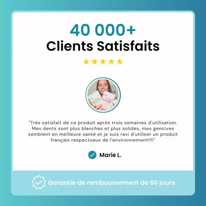 TANITABS – Pastilles de dentifrice reminéralisantes