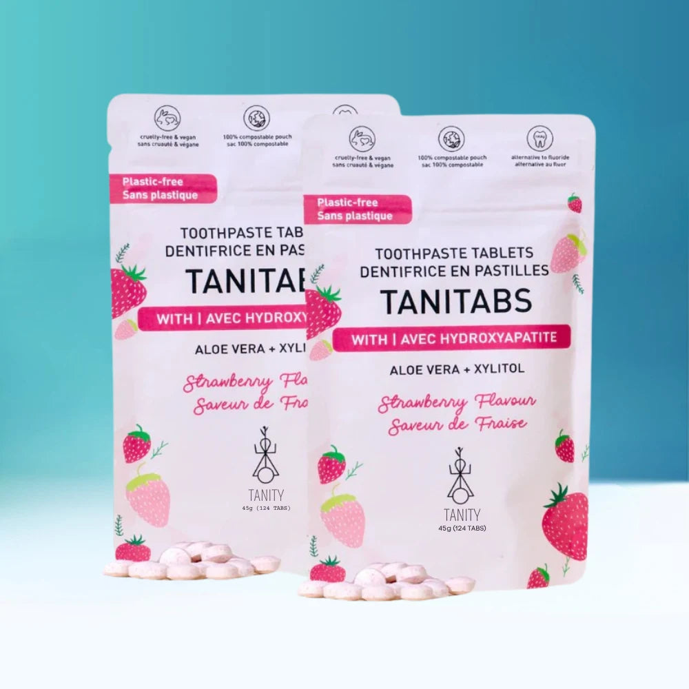 TANITABS – Pastilles de dentifrice reminéralisantes