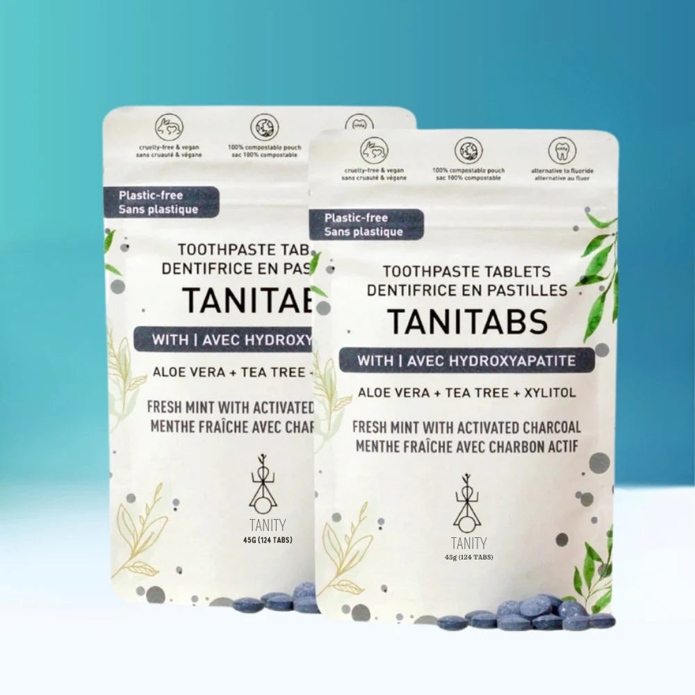 TANITABS – Pastilles de dentifrice reminéralisantes
